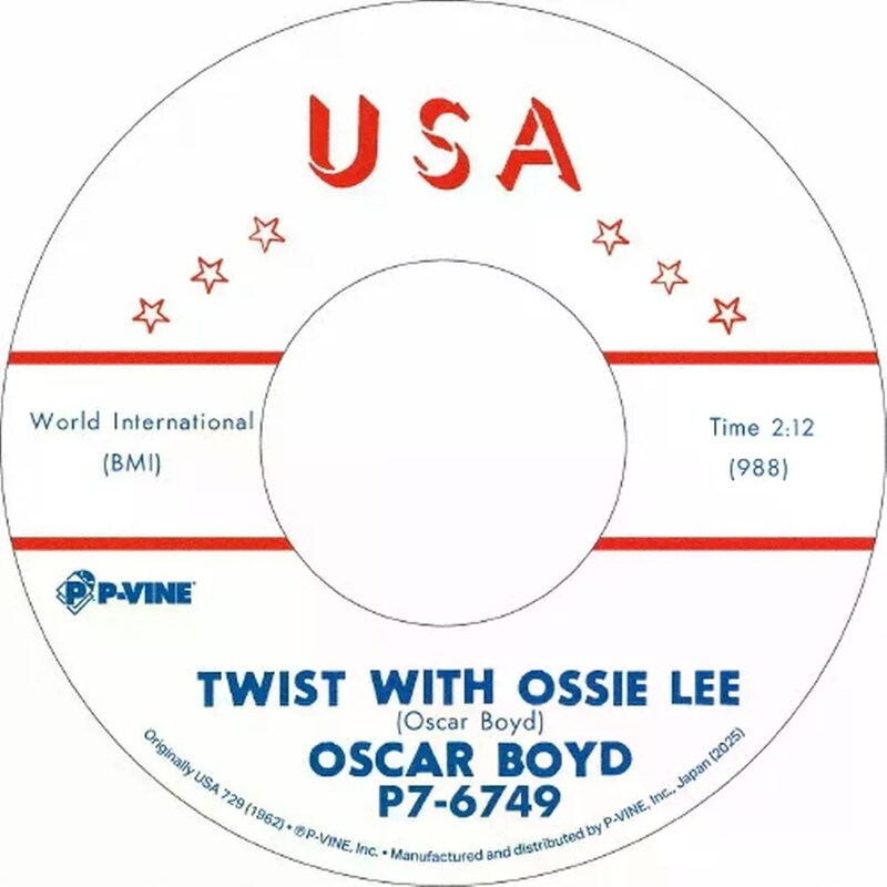 Twist With Ossie Lee / Shes My Baby (LP)
