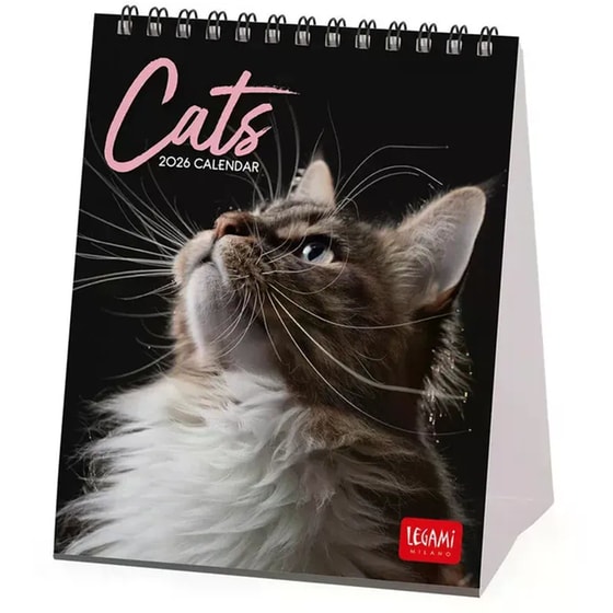 Ημερολόγιο Γραφείου Legami 2026 Cats image 0