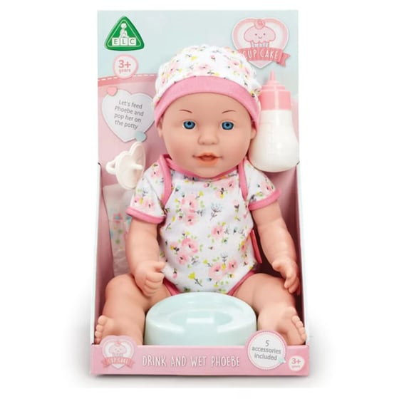 ELC Μωρό Phoebe Cupcake που Πίνει και Βρέχεται image 2