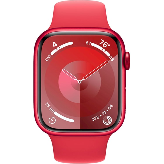 Apple Watch Series 9 Aluminium Product(RED) GPS 45mm - Medium/Large - Red image 2