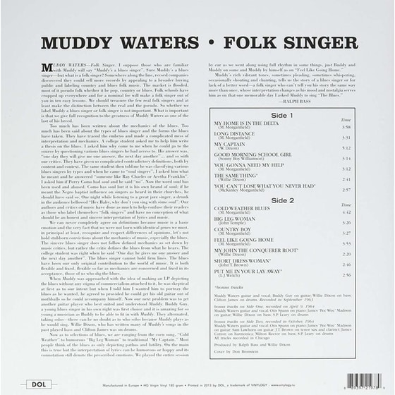 Folk Singer (Vinyl) image 3