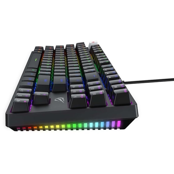 Havit KB890L Gaming Ενσύρματο Πληκτρολόγιο με RGB Φωτισμό Μαύρο (US) image 4