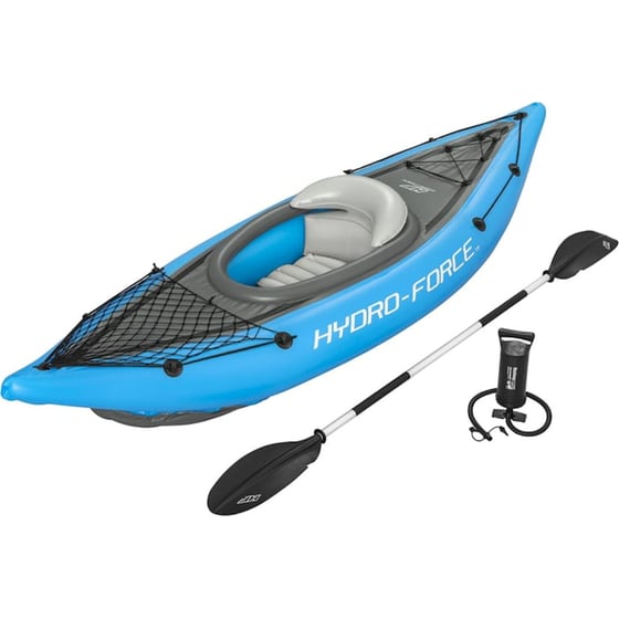 Καγιάκ Φουσκωτό Μονοθέσιο Bestway Hydro-Force 275cm - Γαλάζιο/ Γκρι image 7