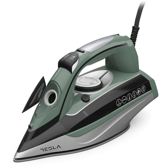 TESLA IR600BGP 3000 W Πράσινο/Μαύρο Σίδερο Ατμού image 2