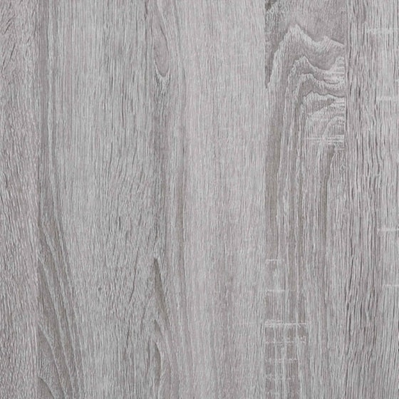 Γραφείο VidaXL από Επεξεργασμένο Ξύλο 139x139x75 cm - Γκρι Sonoma image 9