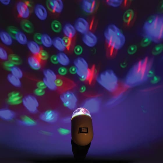 Φωτάκι Νυκτός Προτζέκτορας Πρίζας Aca Decor SF79LED image 1