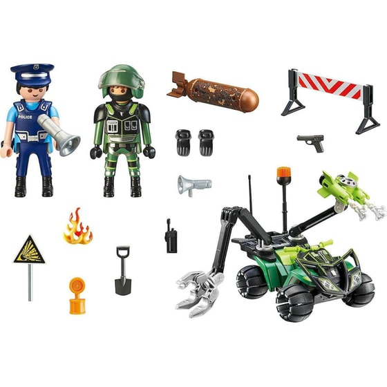 PLAYMOBIL® City Action Starter Pack Εξουδετέρωση Eκρηκτικού Mηχανισμού (70817) image 1
