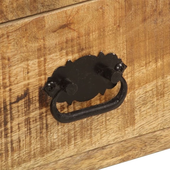 Έπιπλο Τηλεόρασης VidaXL από Ξύλο 120x35x45cm - Καφέ/Μαύρο image 7