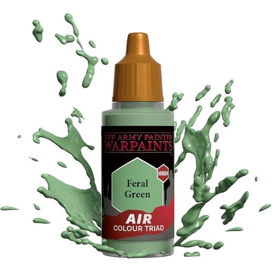 The Army Painter - Air Feral Green Χρώμα Μοντελισμού (18ml) image 0