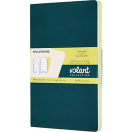 Σημειωματάριο Moleskine Plain Πράσινο Pocket (2 Τεμάχια)