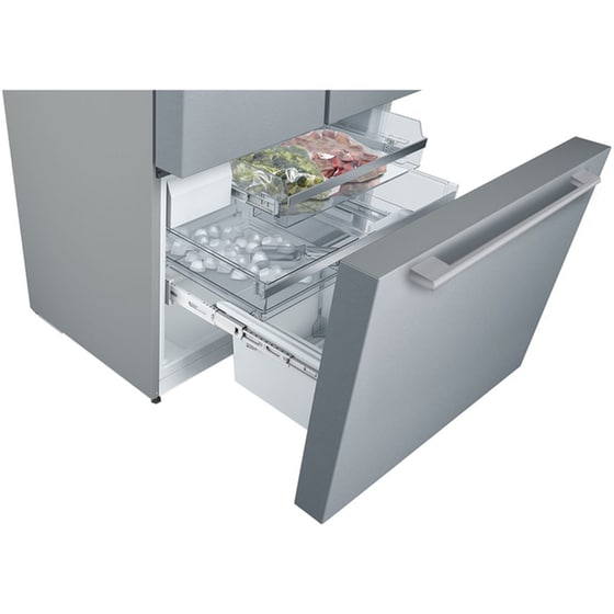 BOSCH KFF96PIEP No Frost με VitaFresh Pro, SuperCooling και SuperFreezing 573 Lt Antifinger Inox Ψυγείο Ντουλάπα image 2