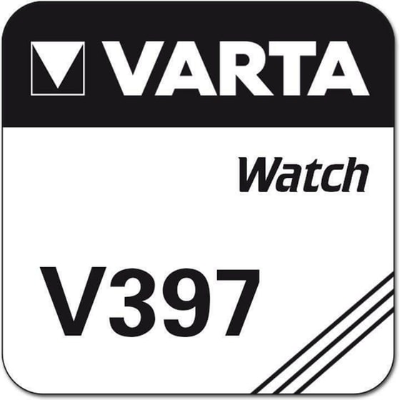 Μπαταρία Για Ρολόγια Varta Silver Oxide V397 SR59 1,55V 1τμχ image 2