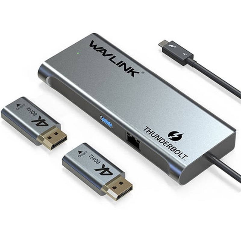 WAVLINK Docking Station Wavlink Mini Thunderbolt 3 Single 5K Dual 4K