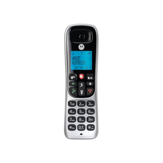 Ασύρματο Τηλέφωνο Motorola CD4001SB - Ασημί image 3