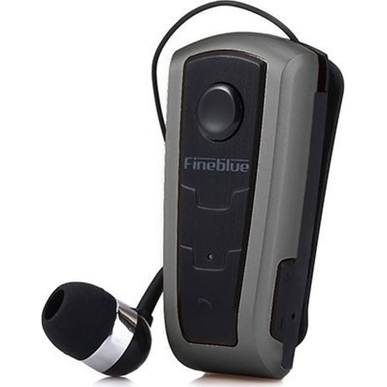 Ακουστικό Bluetooth Fineblue F910 - Γκρι image 1