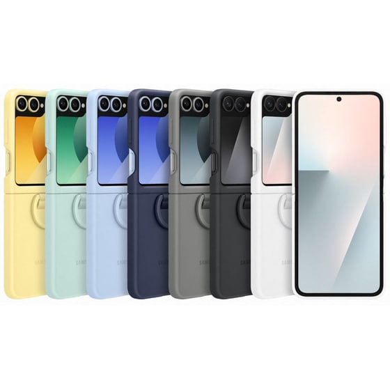 Θήκη Samsung Galaxy Z Flip7 FE - Samsung Silicone Case - White image 6