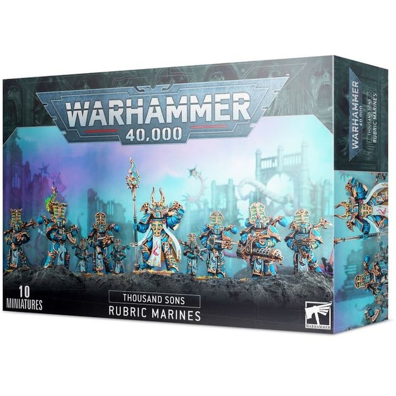 GAMES WORKSHOP Thousand Sons: Rubric Marines Warhammer 40k GAMES WORKSHOP