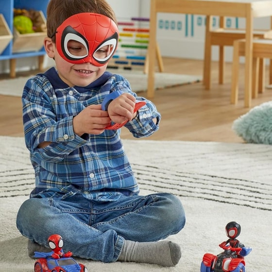 Hasbro Marvel Spidey & His Amazing Friends - Spidey Saf Vehicle Bundle (F6691) image 3