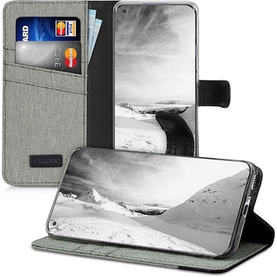 Θήκη Xiaomi Mi 11 - Kwmobile Wallet - Grey image 3
