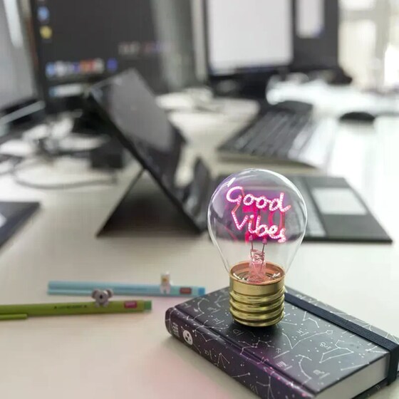 Λάμπα Γραφείου Legami Σχέδιο Good Vibes image 4