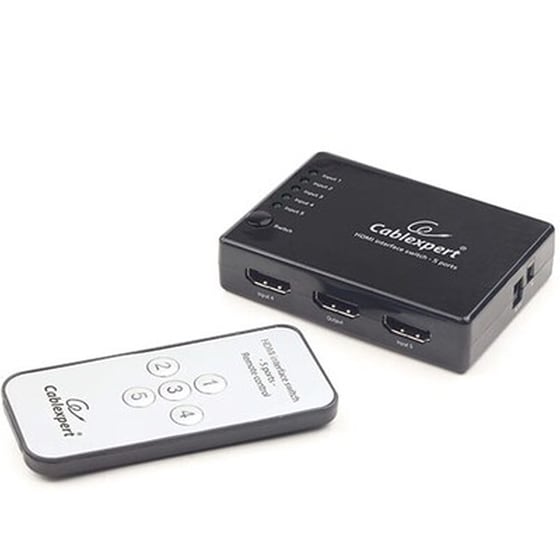 GEMBIRD HDMI INTERFACE SWITCH 5 PORTS image 0