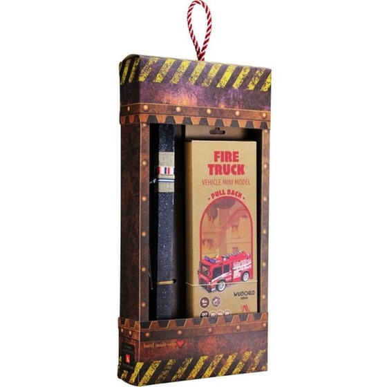 Λαμπάδα&nbsp;Synchronia&nbsp;Ξύλινο&nbsp;Pull&nbsp;Back&nbsp;Πυροσβεστική image 1