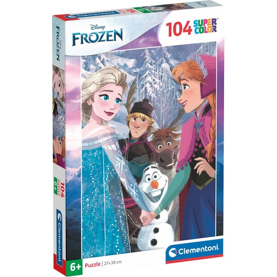 Παιδικό Παζλ Clementoni Super Color Disney Frozen II (104 Κομμάτια) image 0