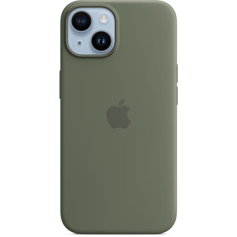 Θήκη Apple iPhone 14 - Apple Silicone Case with MagSafe - Olive