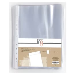Διαφανής Θήκη Office Log 0.05 mm Άνοιγμα Πάνω 100Τ