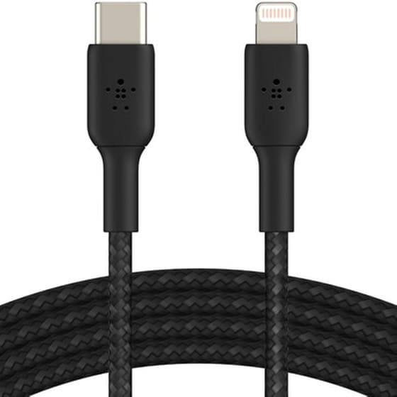 CABLE BELKIN LIGHT TO USB C BRAID. 1M B image 0