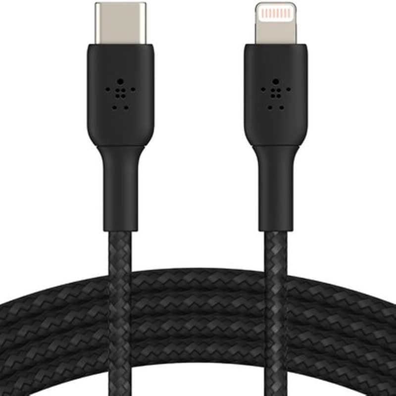 CABLE BELKIN LIGHT TO USB C BRAID. 1M B