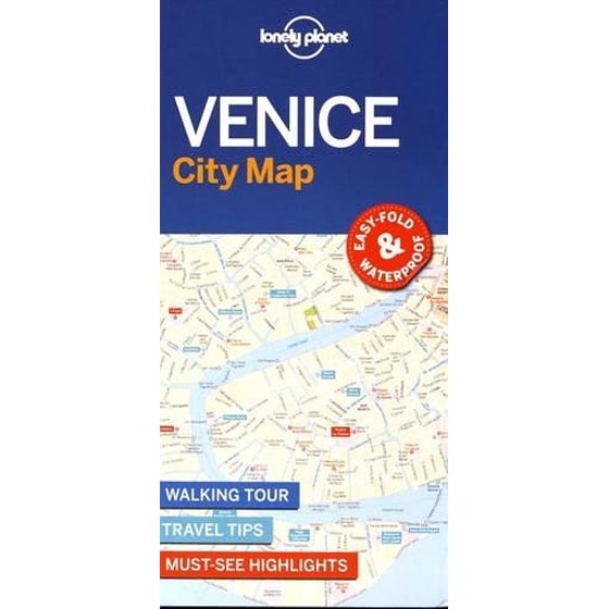 Lonely Planet Venice City Map image 0