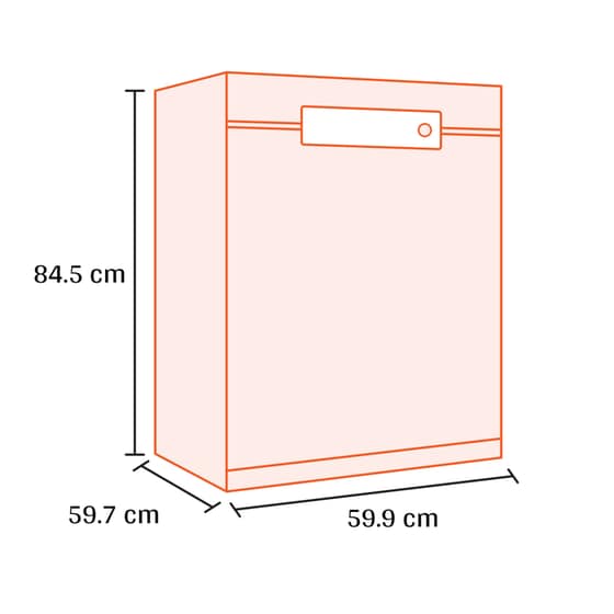 HISENSE HS643C90X για 16 Σερβίτσια Inox Πλυντήριο Πιάτων image 1