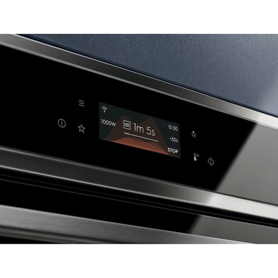 ELECTROLUX EOB8S39WX SteamBoost 70 Lt Μαύρο Εντοιχιζόμενος Φούρνος Άνω Πάγκου image 4
