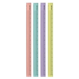 Χάρακας Τριγωνικός Milan Pastel 15cm - Τυχαία Επιλογή