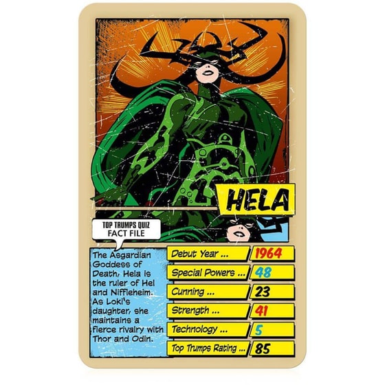 Τράπουλα Marvel Comics Retro Top Trumps Card Game image 1