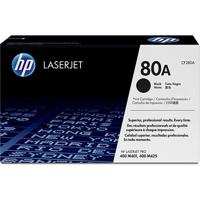 Toner HP 80A CF280A - Black
