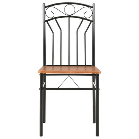 Καρέκλες Τραπεζαρίας Vidaxl  από Mdf 2 Τμχ - Καφέ image 3