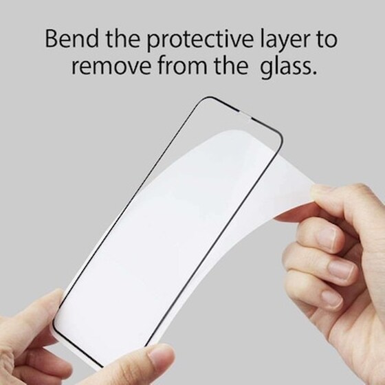 Προστατευτικό οθόνης Apple iPhone XR/iPhone 11 - Spigen Tempered Glass Fc Black image 5