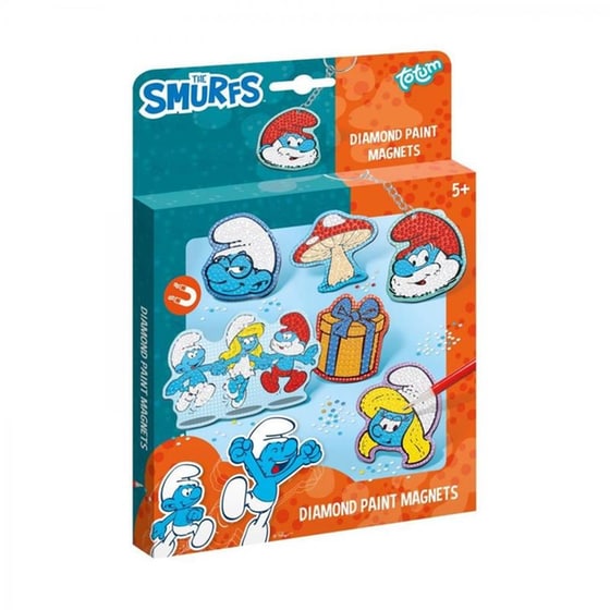 Σετ Δημιουργίας Totum Smurfs Diamond Magnets image 0
