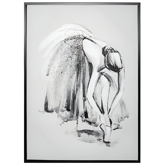 Μοντέρνο Κάδρο Atmosphera Μπαλαρίνα 50x70 cm image 0