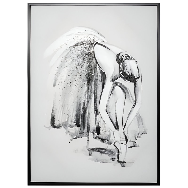 ATMOSPHERA Μοντέρνο Κάδρο Atmosphera Μπαλαρίνα 50x70 cm