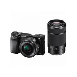 SONY Alpha 6000Y Black με φακό 16-50mm (ILCE-6000Y)/ 55-210mm μαζί με κάρτα μνήμης και τσάντα