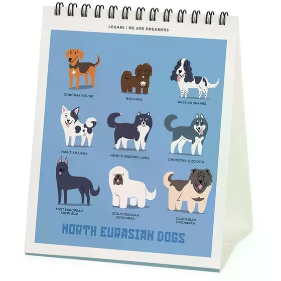 Ημερολόγιο Γραφείου Legami 2026 Dogs image 2