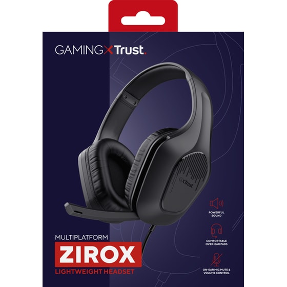 Trust GXT 415 Zirox Gaming Ενσύρματα Ακουστικά 3.5mm Μαύρα image 7