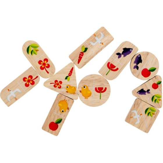 Παιδικό Παζλ Oddy At Sea Ντόμινο Φάρμα (25 Κομμάτια) image 2