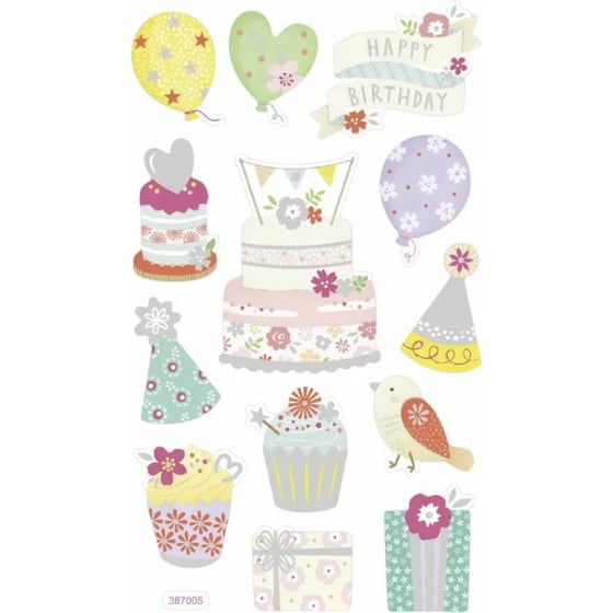 Σετ 48 Αυτοκόλλητα Soft-stickers Παρτυ image 2