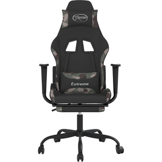 Καρέκλα Gaming VIDAXL 3143732 με Υποπόδιο image 1