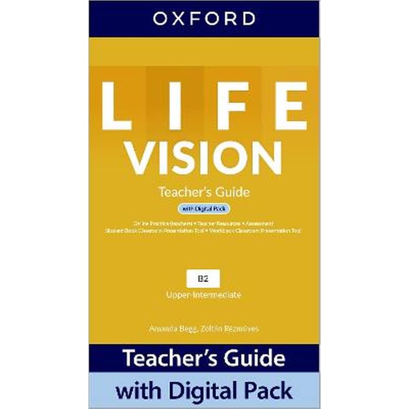 Life Vision: Upper Intermediate: Teachers Guide with Digital Pack