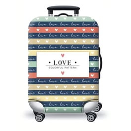 Κάλυμμα Βαλίτσας Amber Small Love Stripes